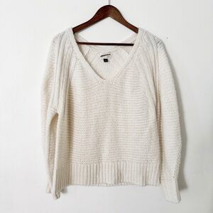 Universal Thread cream knit sweater medium